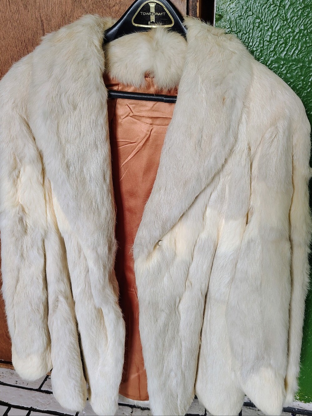 Vintage Rabbit Fur Coat